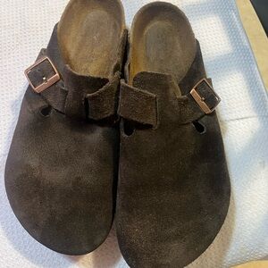 BIRKENSTOCK WOMENS Clogs with Buckle